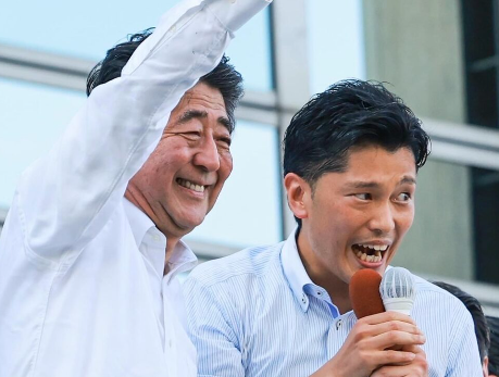 安倍晋三　奥谷謙一