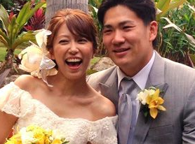 里田まい　山田将大　結婚式